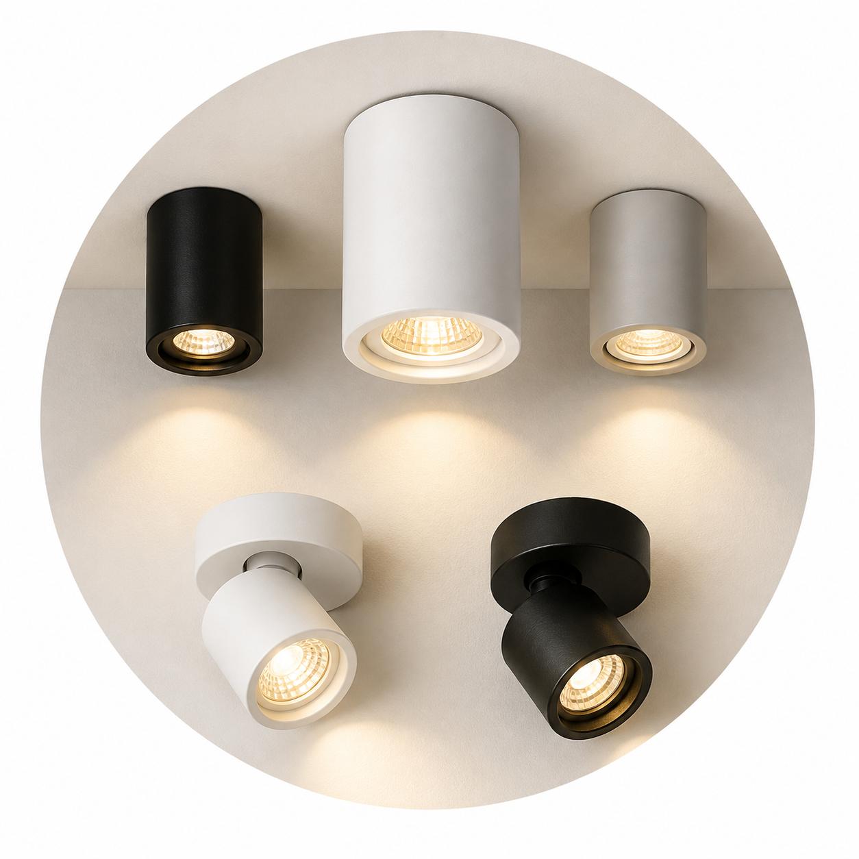 LED Downlight ốp nổi – Đèn LED chiếu sáng hiện đại
